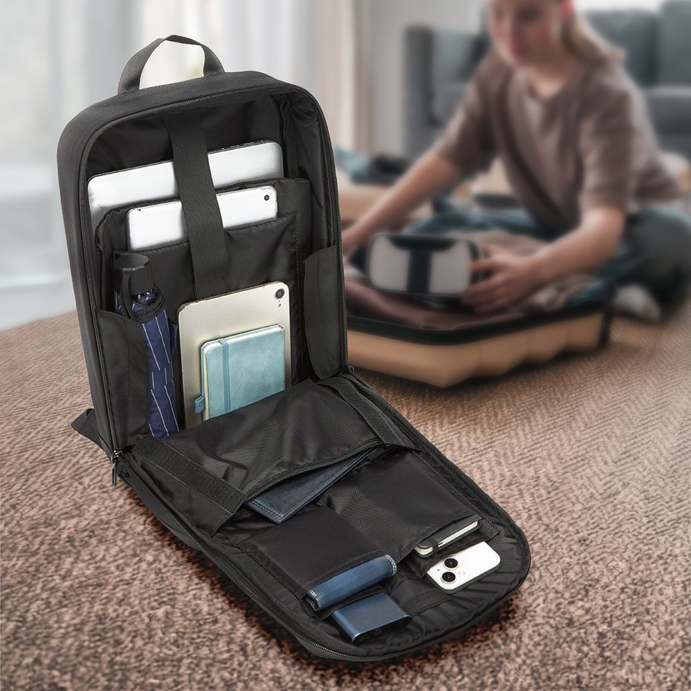 Somas un mugursomas Wozinsky Wozinsky Premium Waterproof Laptop Backpack - Black