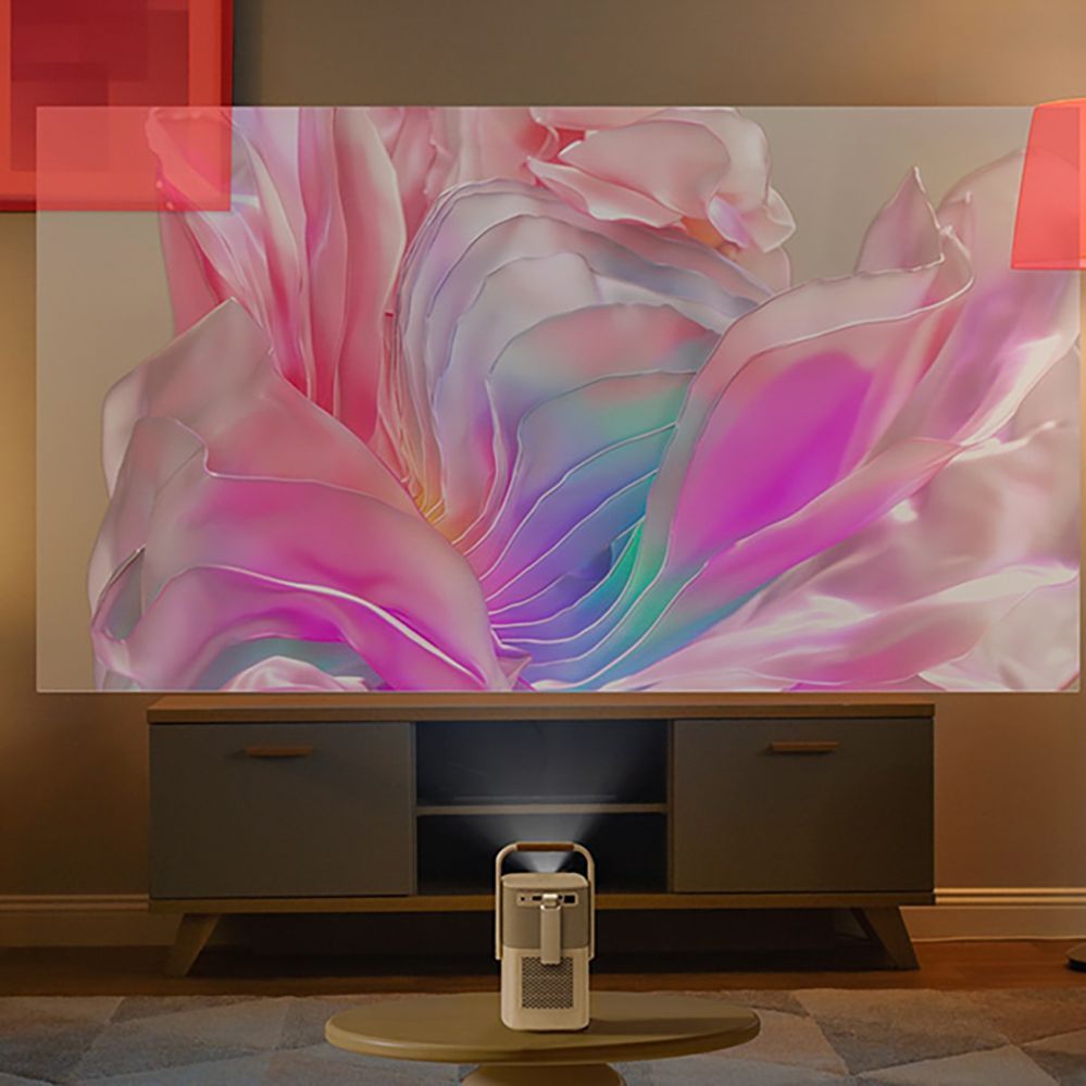 Muud kaubad Yaber Yaber T2 Plus LCD FullHD 1080p Multimedia Projector with JBL Speakers - Beige