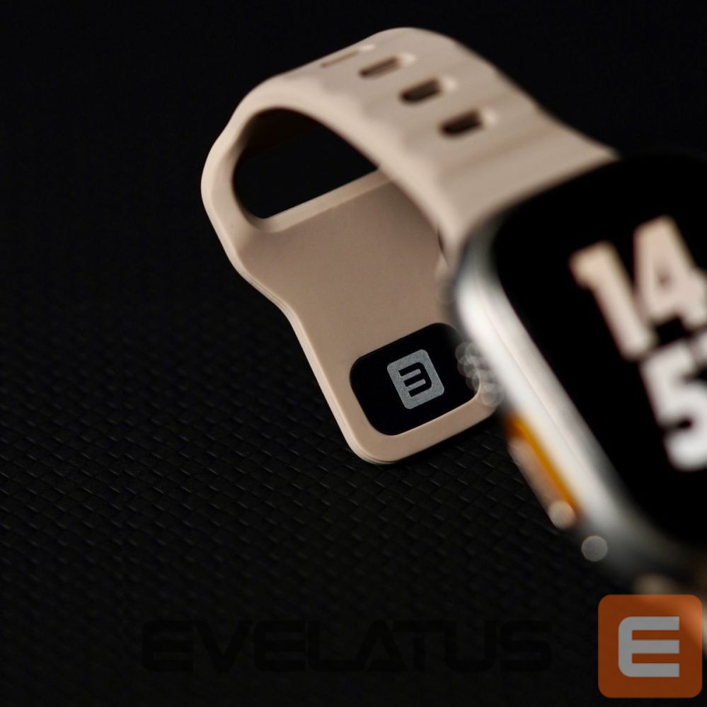 Strap Evelatus Evelatus Watch 42/44/45 Sport Silicone Loop Gold