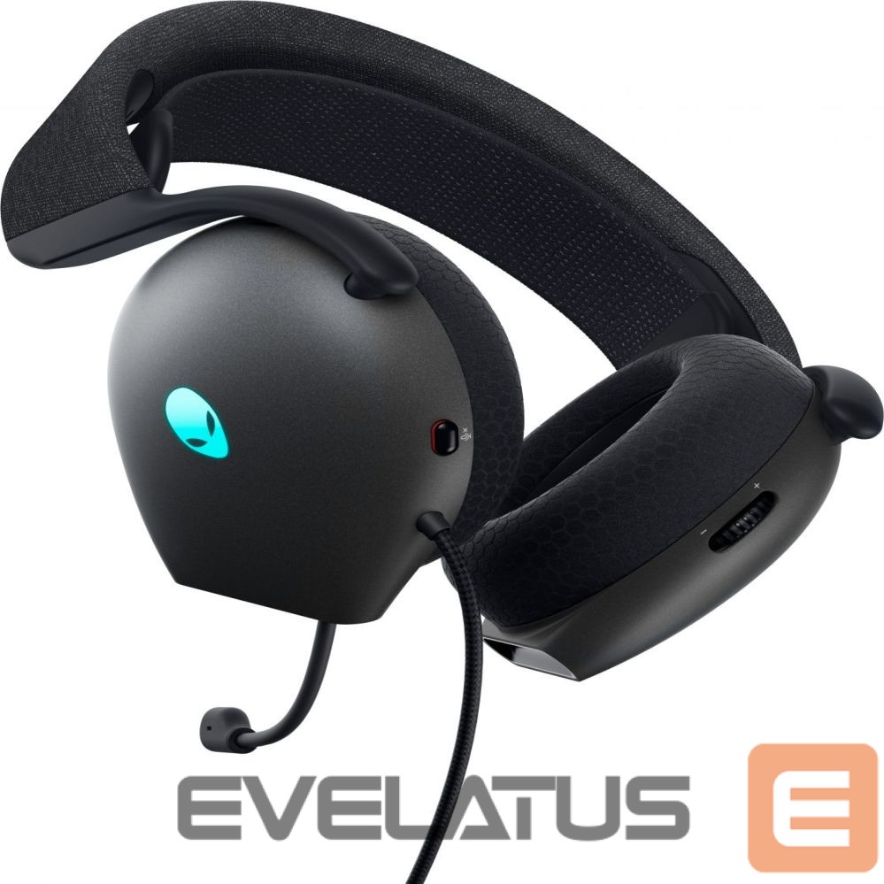 Wireless headphones Dell Alienware Wired Gaming Headset - AW520H (Dark Side of the Moon)