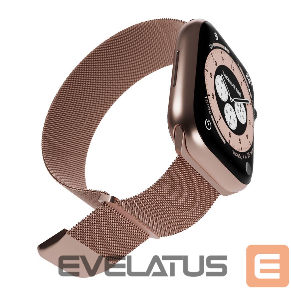 Strap Puro Puro Milanese Stainless Steel Apple Watch Band 38/40/41mm - Pink