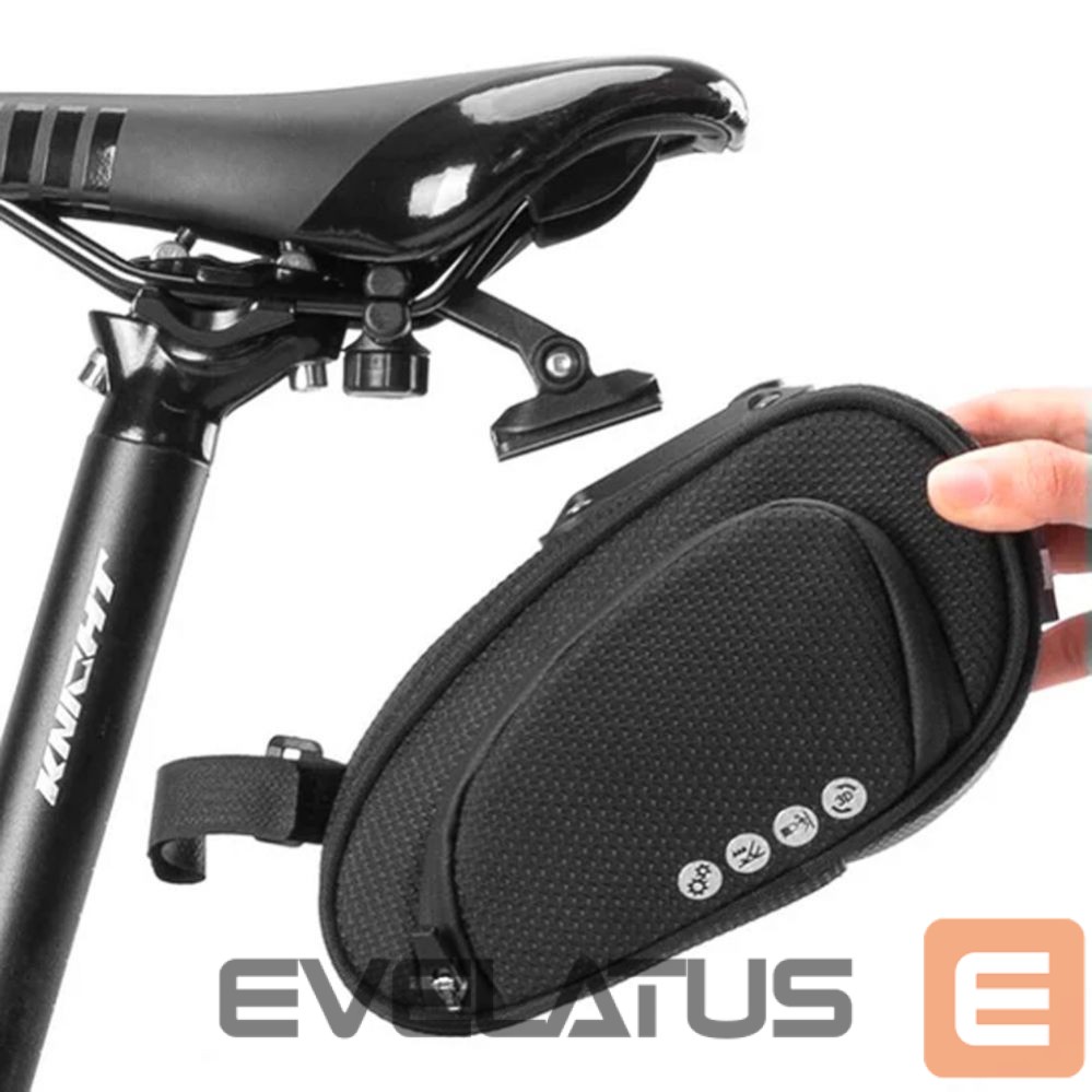 Jalgratta tarvik Rockbros Rockbros C40 bicycle bag under the saddle - black