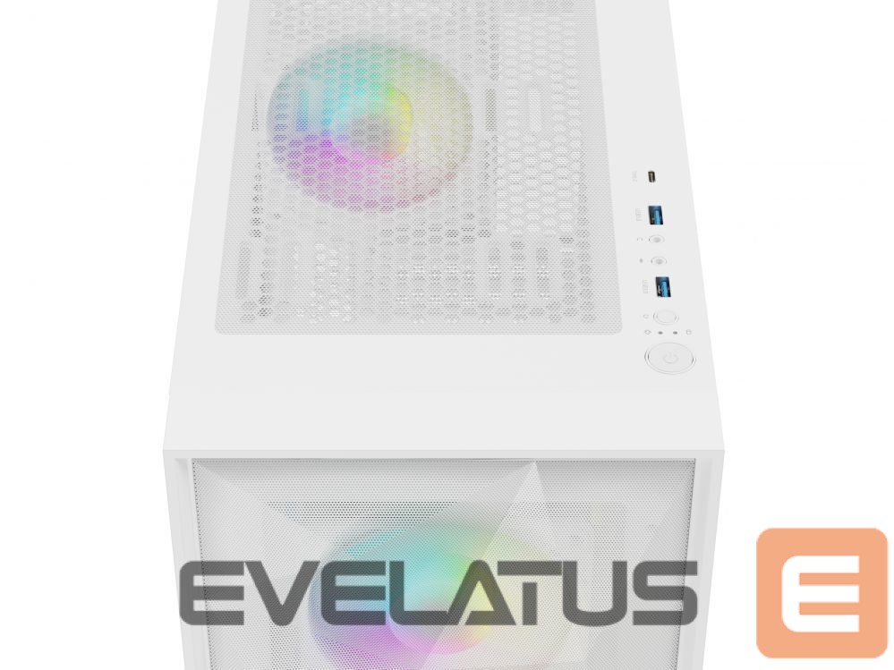 Computer components Natec NATEC Genesis PC Case Diaxid 605 white