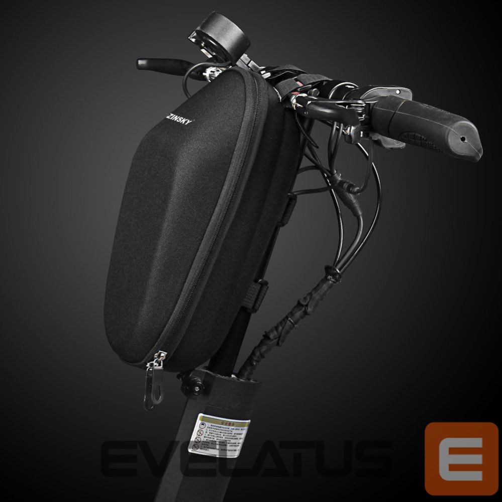 Bicycle accessory Wozinsky Wozinsky Waterproof Scooter Handlebar Bag 4L Black (WSB1BK)