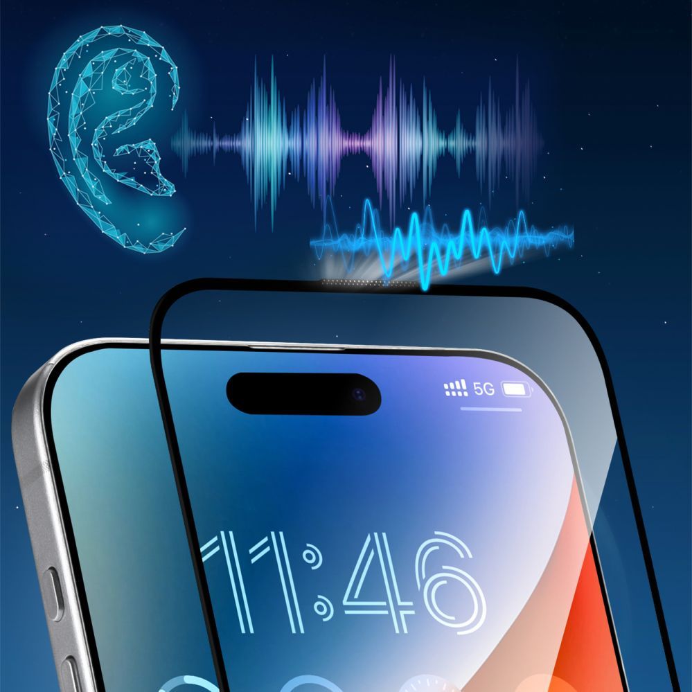 Aizsargstikls Joyroom Joyroom JR-MAR0317 tempered glass with anti-reflective coating for iPhone 15 Plus/16 Plus