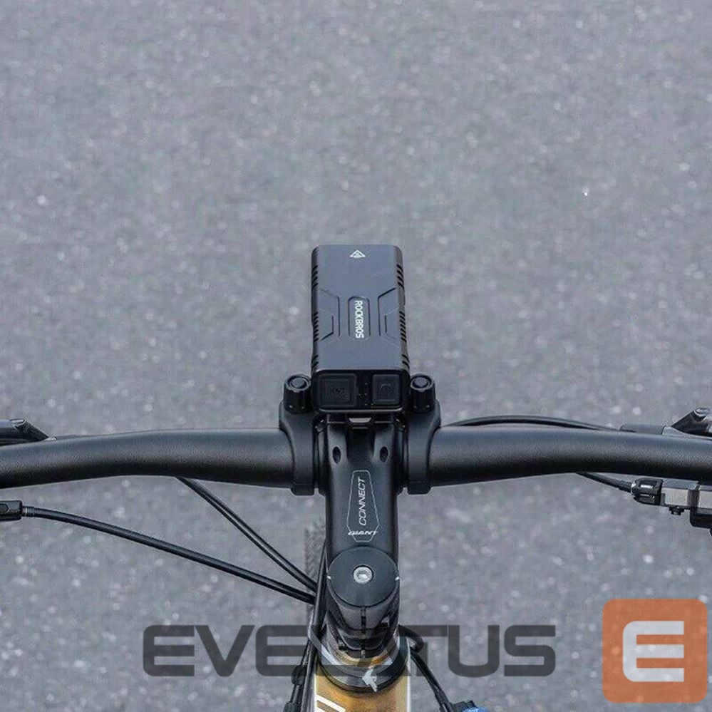 Bicycle accessory Rockbros Rockbros 24310002001 bicycle light 850 lm with powerbank function + USB-C - USB-A cable - black