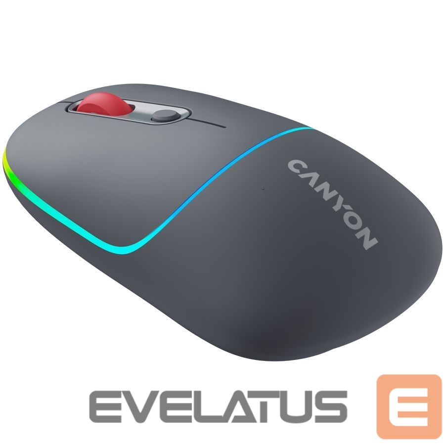 Computer mouse Canyon CANYON mouse MW-22 2in1 BT/ Wireless Dark Grey