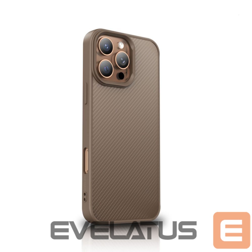 Tagakaaned Wozinsky Wozinsky Carbon Fiber Case with MagSafe for Samsung Galaxy S25 - Brown