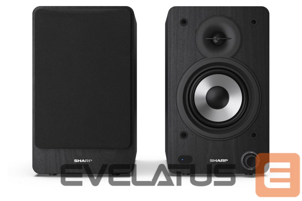 Speakers Sharp CP-SS30 Bookshelf Speakers, Black