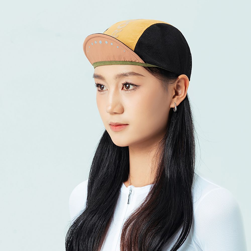 Bicycle accessory Rockbros Rockbros Cycling Cap with Visor, Helmet Cover - Yellow