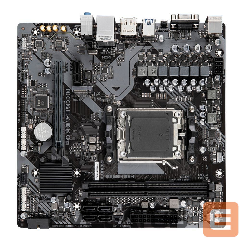 Motherboard for Intel processors Gigabyte B650M S2H 1.0 M/B
