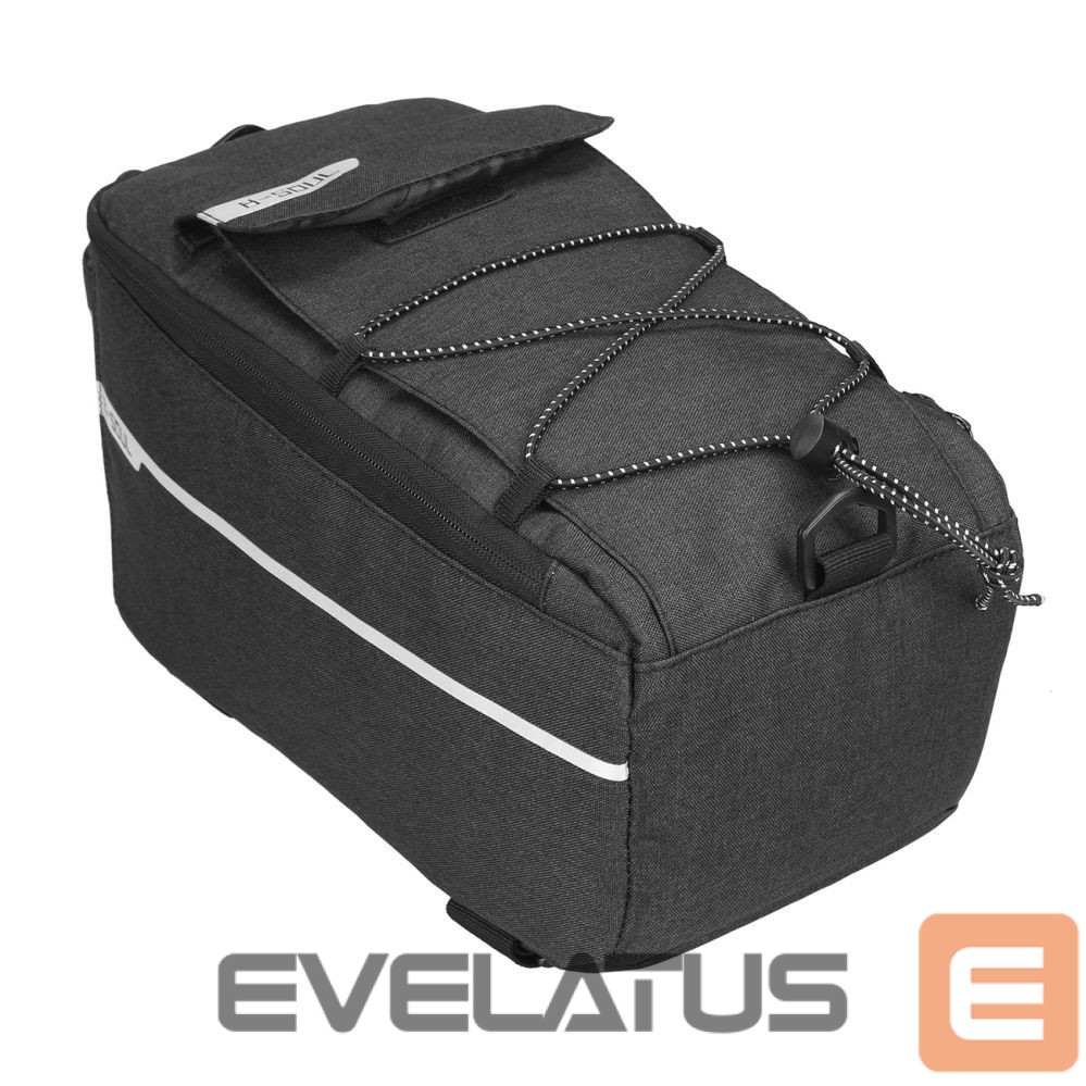 Bicycle accessory Hurtel WYA26Y0S Thermal Bike Pannier Bag with Shoulder Strap - Black