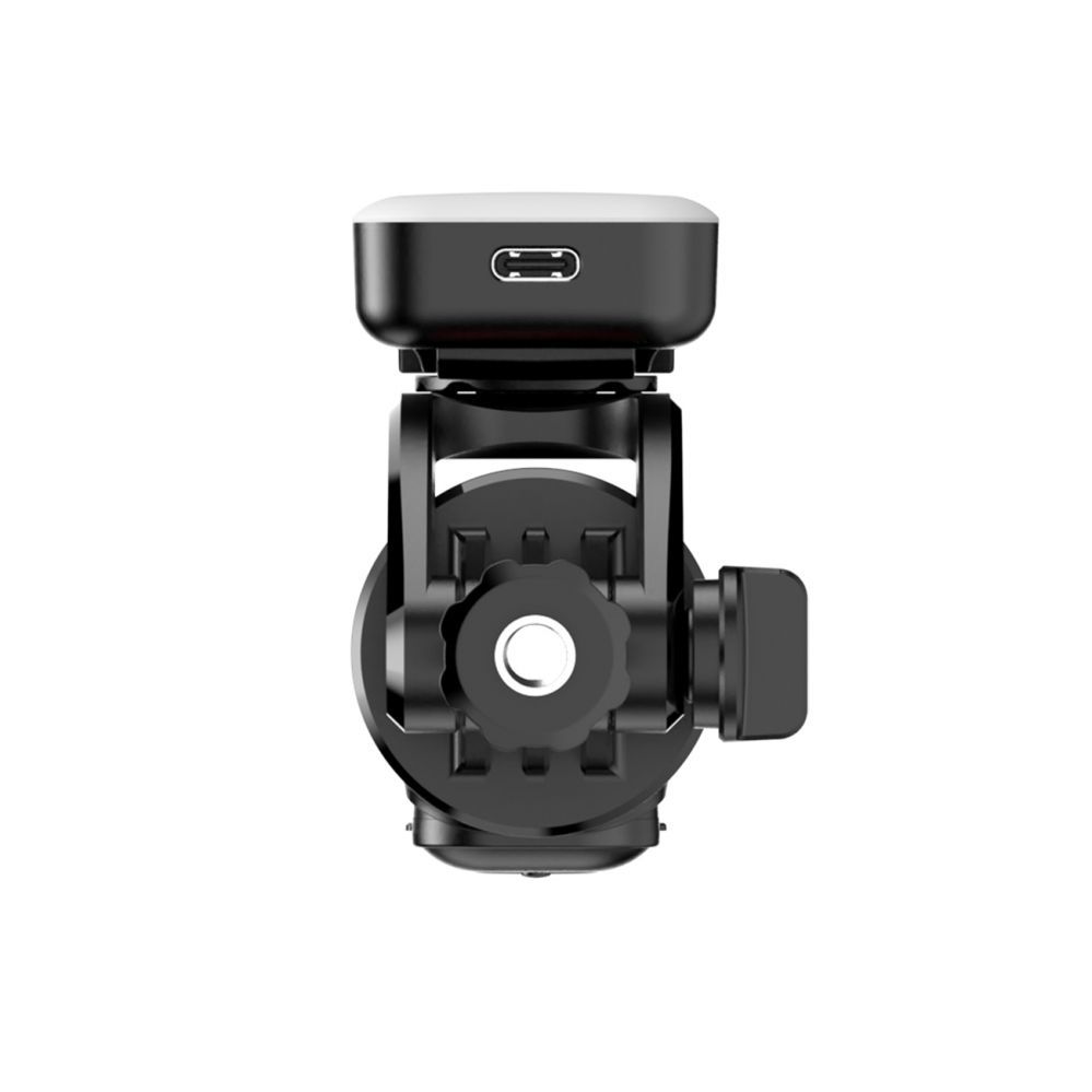 Camera accessory Hurtel Selfie stick WC13YDS telescopic tripod 1.3m with double lamp and phone holder - black