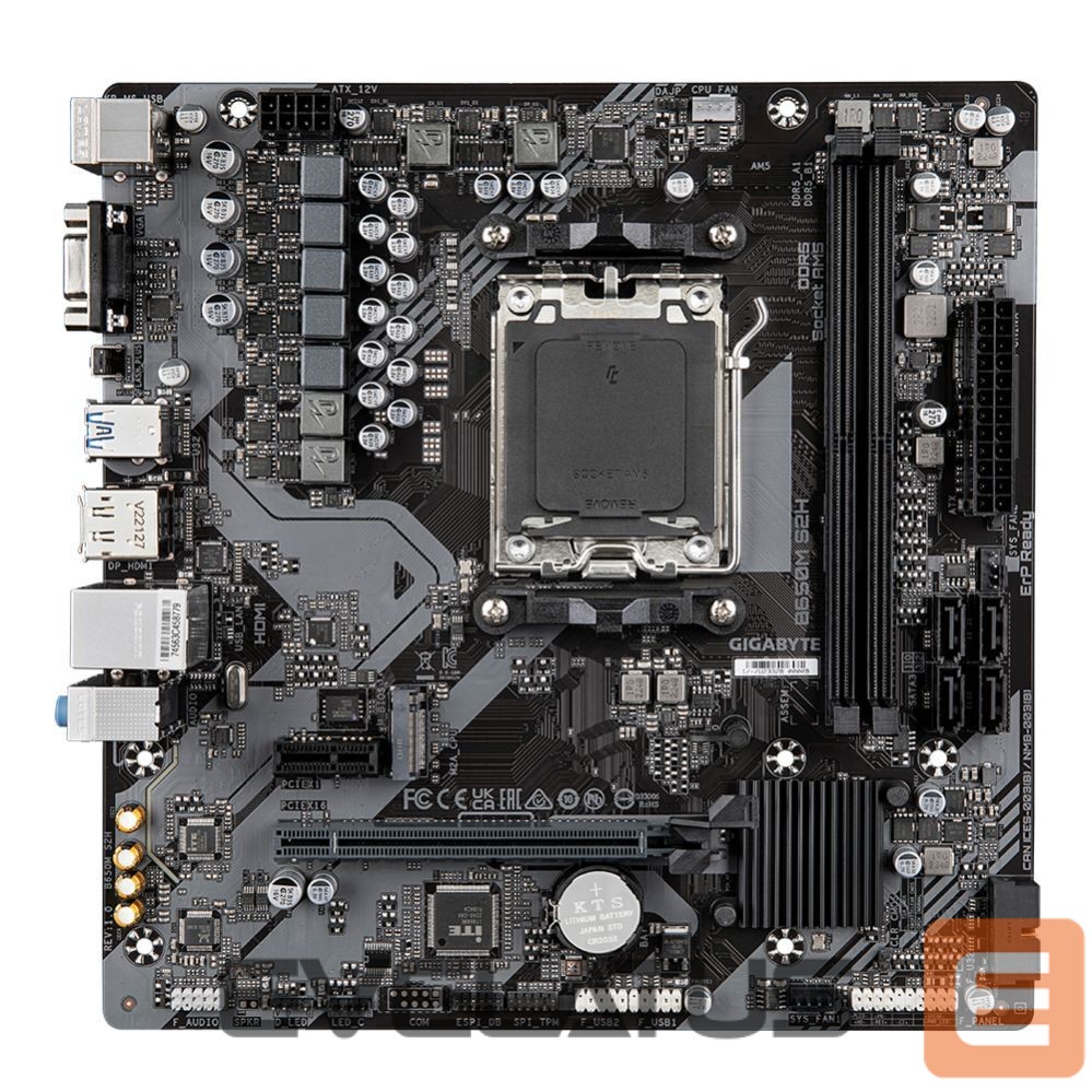 Motherboard for Intel processors Gigabyte B650M S2H 1.0 M/B