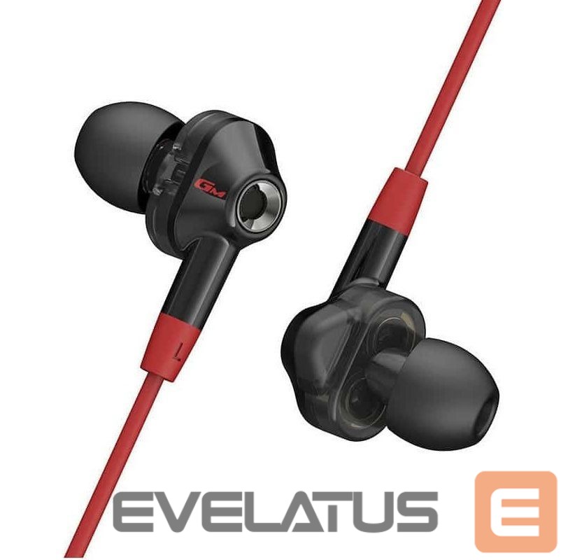 Kõrvaklapid Edifier - Gaming Earphones GM2 SE 3.5mm Black Red