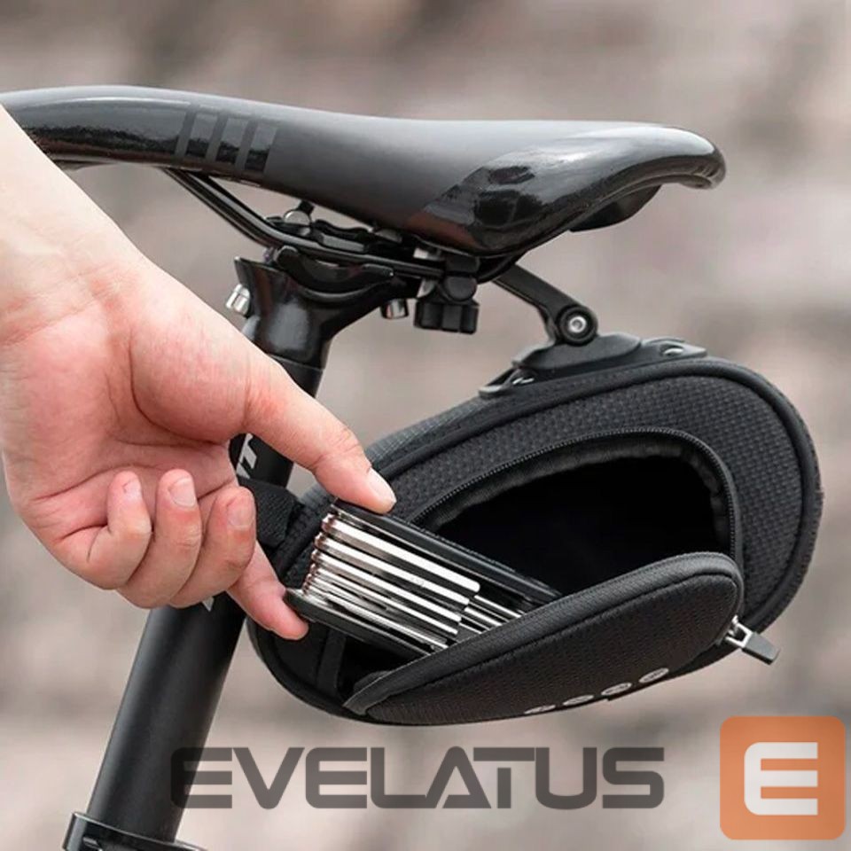 Jalgratta tarvik Rockbros Rockbros C40 bicycle bag under the saddle - black