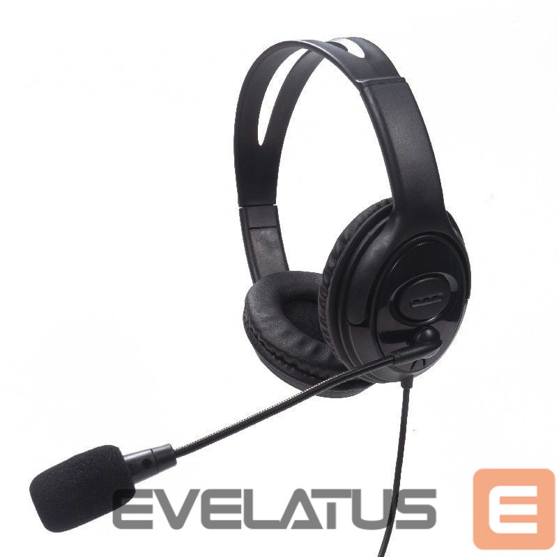 Wired headphones Tellur Basic Over-Ear Headset PCH2 Black