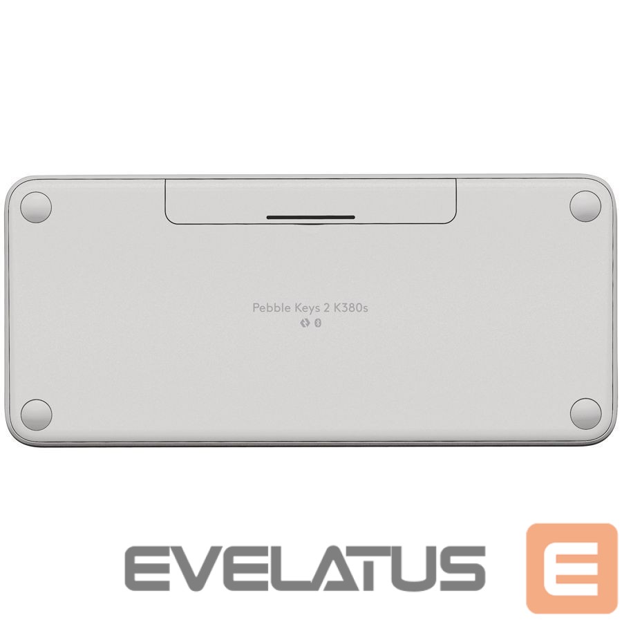 Computer keyboard Logitech LOGITECH K380S Multi-Device Bluetooth Keyboard - TONAL WHITE - NORDIC