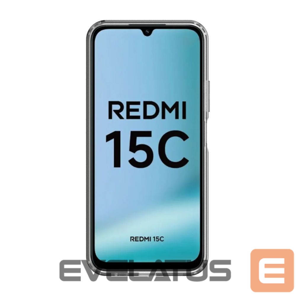 Back panel cover Evelatus Xiaomi Redmi 15C 4G/5G Clear Case with Magnetic Transparent