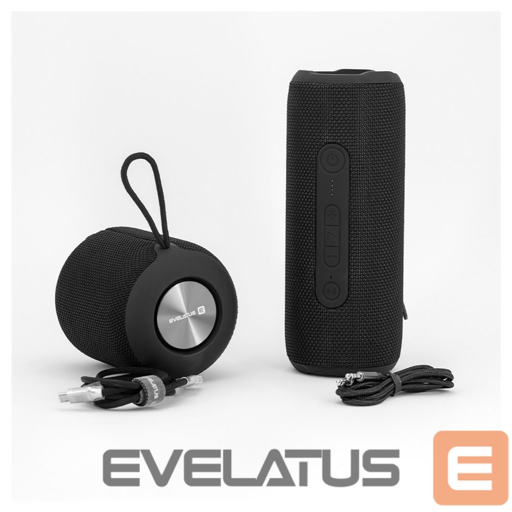 Belaidės kolonėlės Evelatus Evelatus Bluetooth Speaker M size EBS02 Black