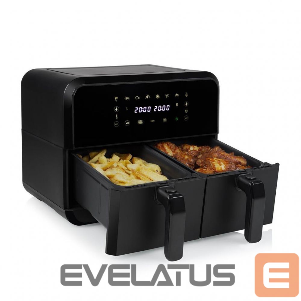 Table grill Princess Double Basket Airfryer, Black