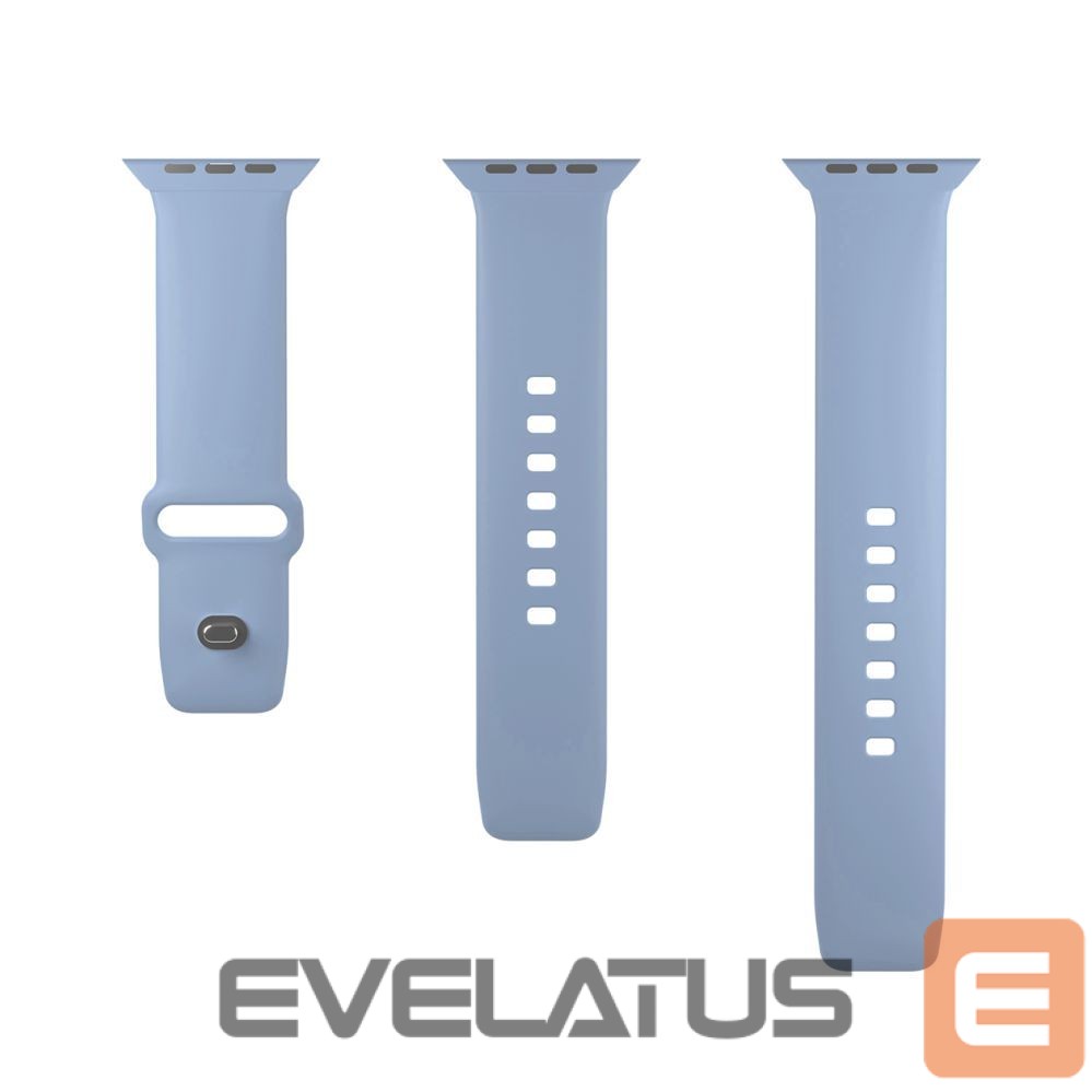Rihm Puro Puro Icon Silicone Strap for Apple Watch 42 / 44 / 45 / 49 mm - Light Blue (2 pcs.)