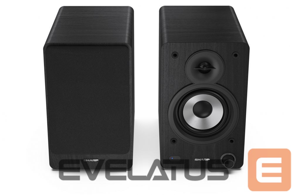Speakers Sharp CP-SS30 Bookshelf Speakers, Black