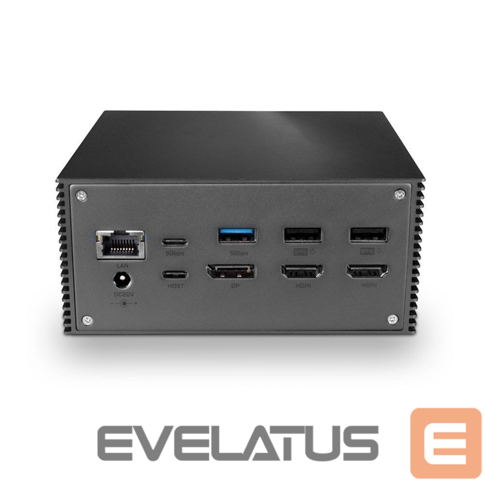 Converter LINDY I/O DOCKING STATION USB-C/DST-PRO 101 43378