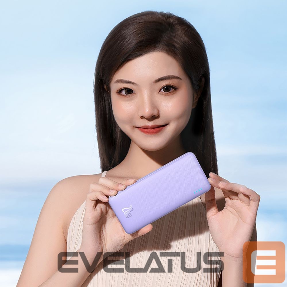 Väline aku Baseus Baseus Airpow 20W 10000mAh Power Bank - Purple