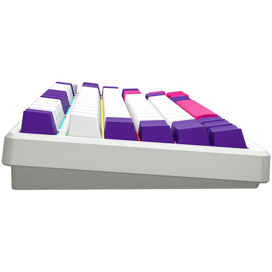 Computer keyboard LORGAR LORGAR KBP7075W, Wireless 75% Mechanical Gaming Keyboard Pro, White, EN layout