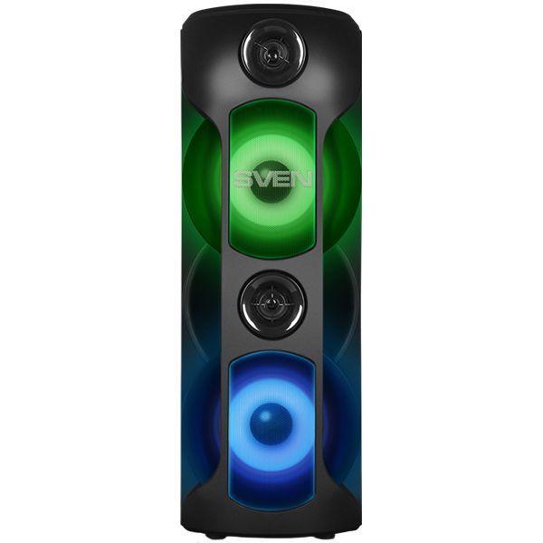 Bluetooth speakers Sven Speaker SVEN PS-720, black (80W, TWS, Bluetooth, FM, USB, microSD, LED-display, 4400mA*h)