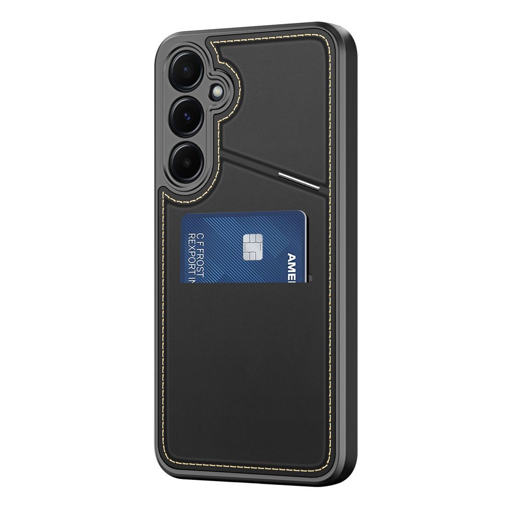 Tagakaaned Dux Ducis Dux Ducis Rafi II Case for Samsung Galaxy S25 with Stand and Wallet - Black