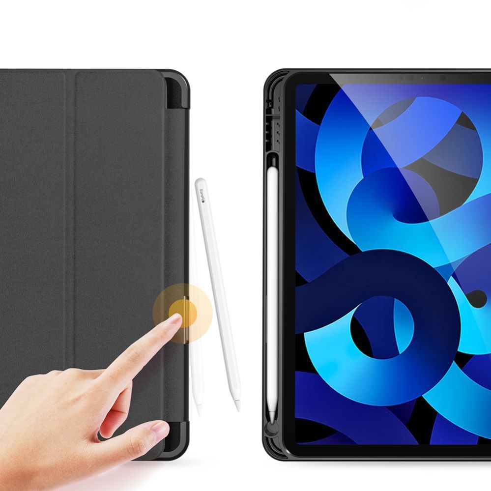 Чехол на заднюю панель Dux Ducis - Dux Ducis Domo flip and smart sleep case for iPad Air 4 / 5 10.9'' - black