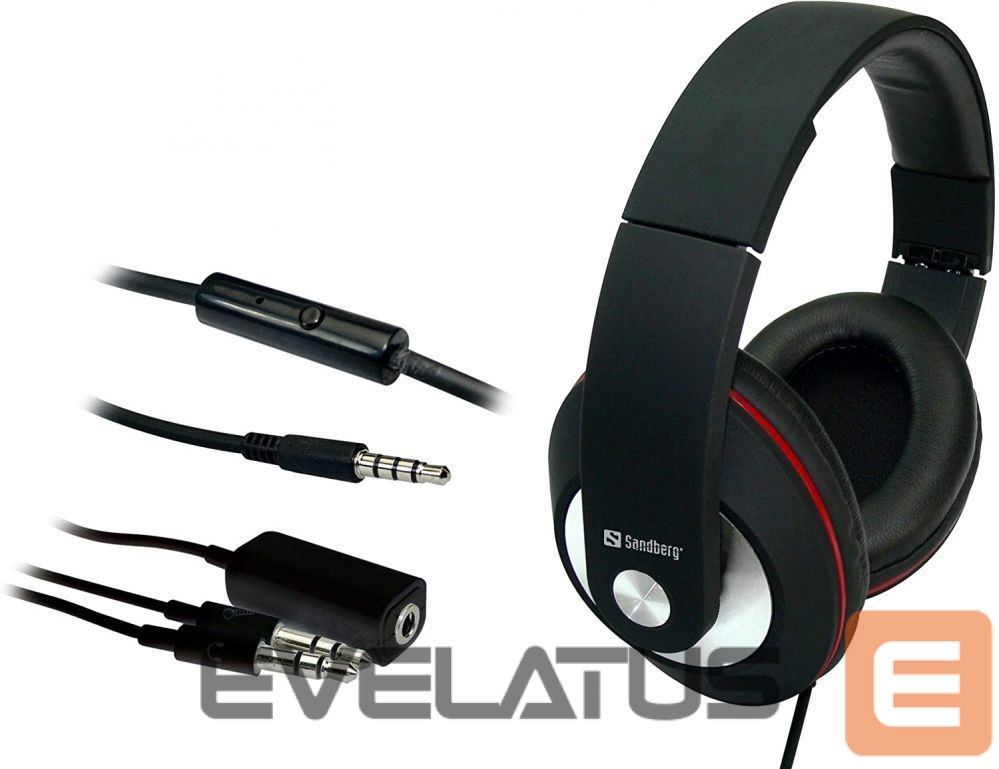 Kõrvaklapid Sandberg 125-86 Playn Go Headset Black