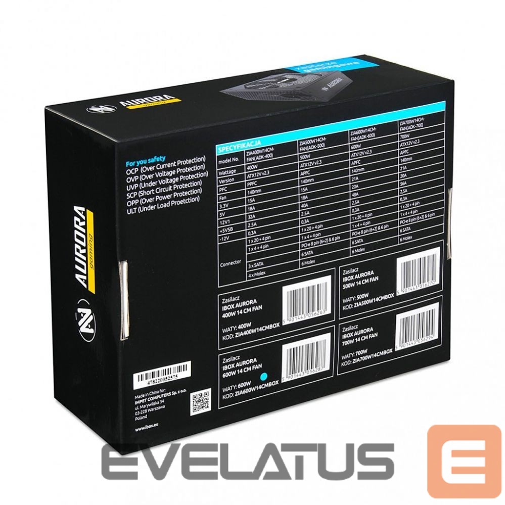 Computer components Ibox 500W 14cm GAMING