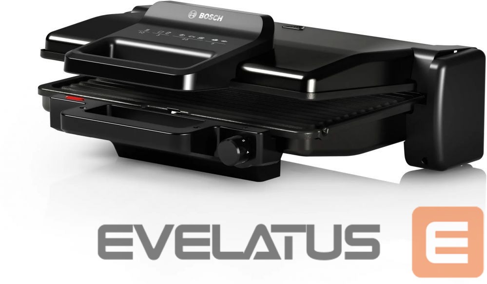 Table grill Bosch | TCG3323 | Contact grill | 2000 W | Black