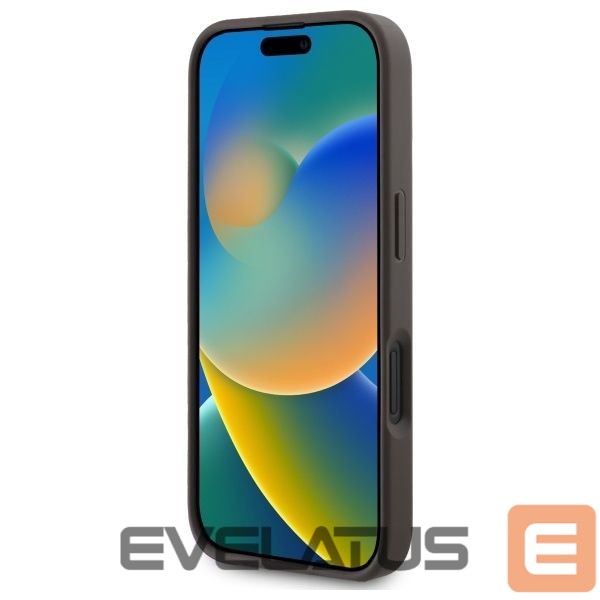 Tagakaaned Guess Guess Peony On 4G Background MagSafe case for iPhone 16 - brown