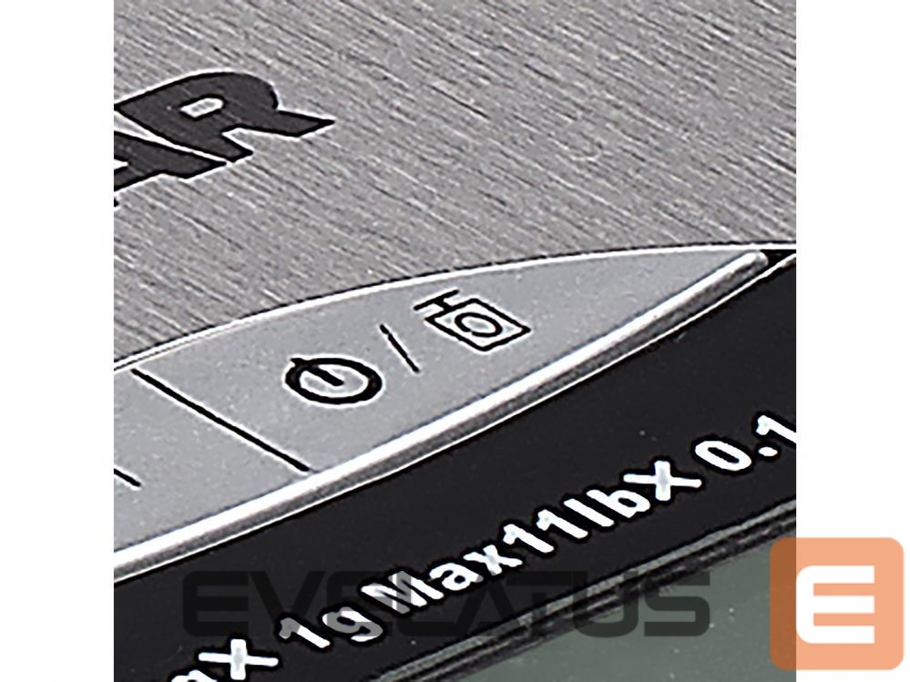 Kitchen scales Tristar Kitchen scale KW-2435 Maximum weight (capacity) 5 kg, Metallic