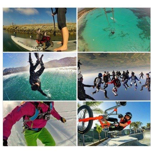 Spordikaamerad Puller Accessories Puluz Ultimate Combo Kits for sports cameras PKT18 20 in 1