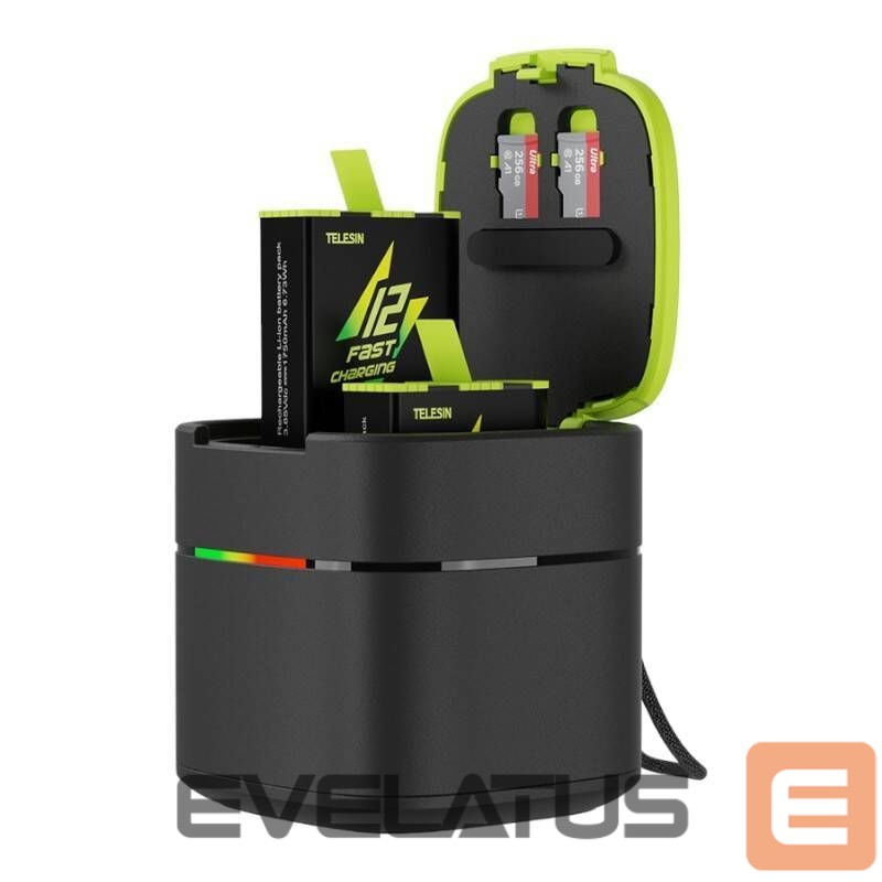 Camera accessory Telesin TELESIN Fast charge box +2 battery for GoPro Hero 9/10/11/12 GP-FCK-B11
