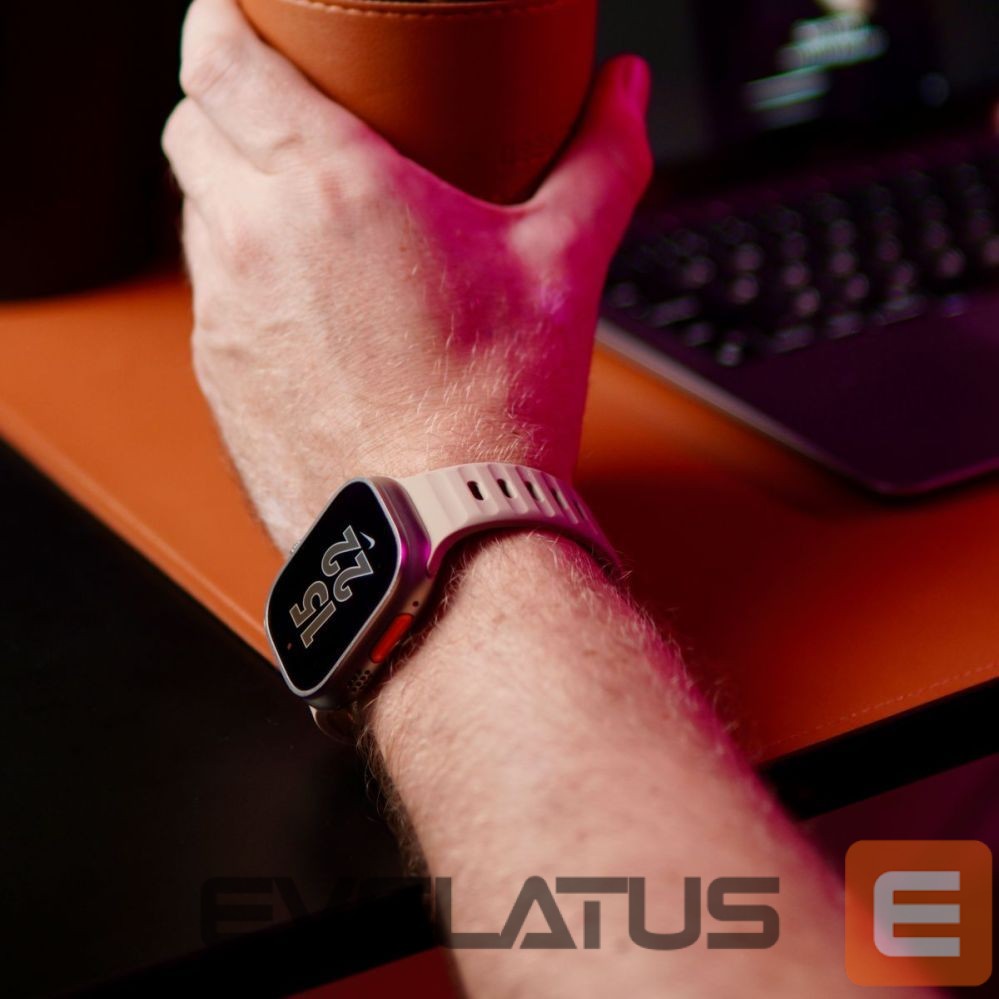 Rihm Evelatus Evelatus Watch 42/44/45 Sport Silicone Loop Beige Grey