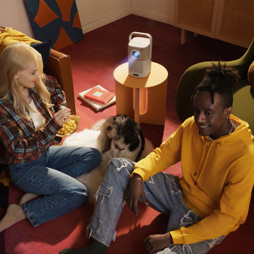 Muud kaubad Yaber Yaber T2 Plus LCD FullHD 1080p Multimedia Projector with JBL Speakers - Beige