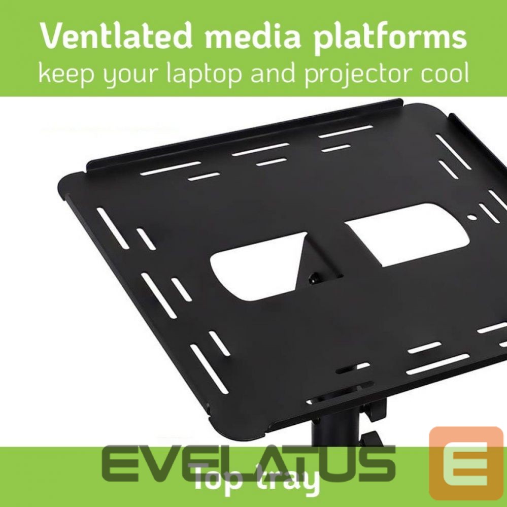 Ekrano apsauga Techly TECHLY Universal Adjustable Trolley