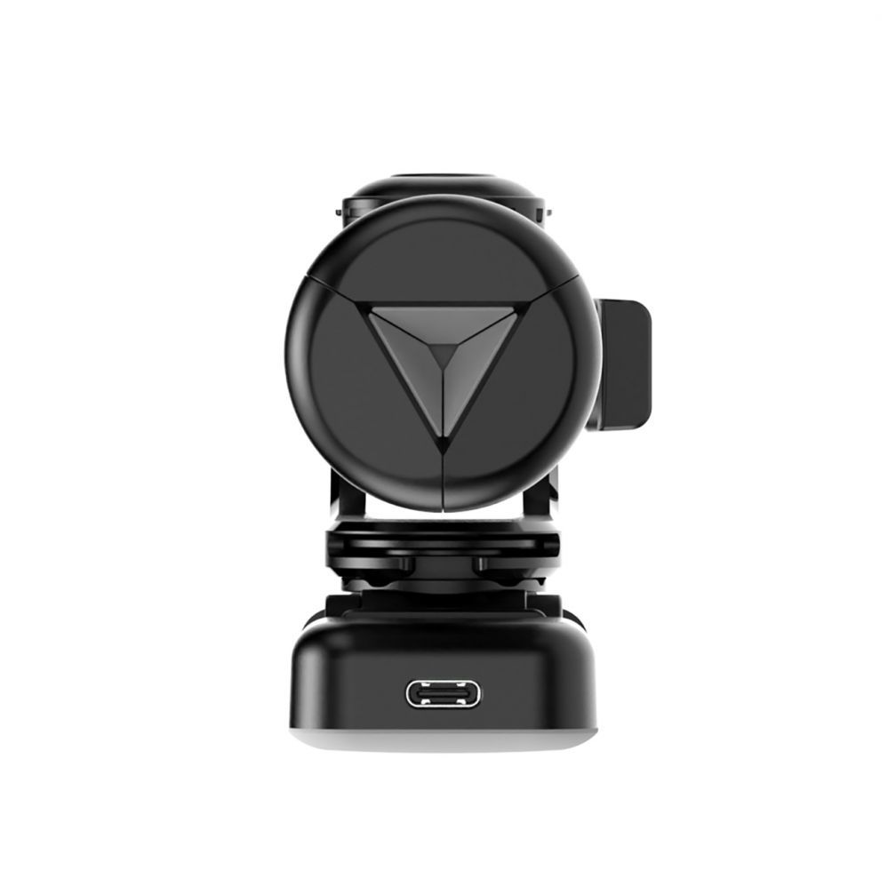 Camera accessory Hurtel Selfie stick WC13YDS telescopic tripod 1.3m with double lamp and phone holder - black