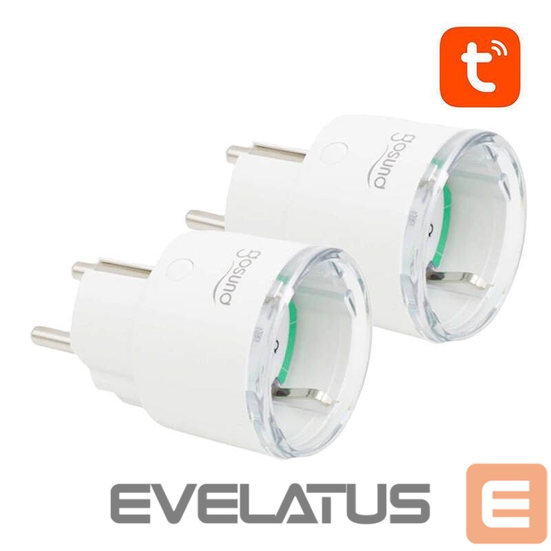 Smart device Gosund Smart plug WiFi Gosund SP111 3680W 16A, Tuya 2-pack