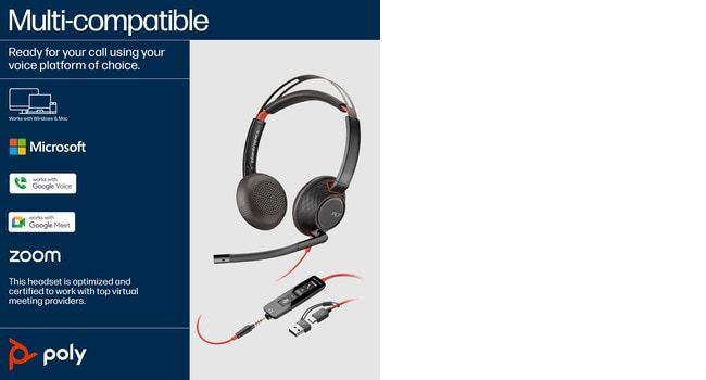 Computer accessories HP HP Poly BW 5220 USB-C HS +3.5mmP USB-C/A