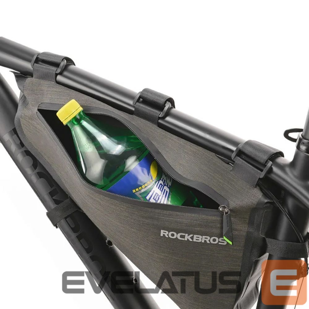 Bicycle accessory Rockbros Rockbros AS-017 bicycle frame bag 5 l - dark green
