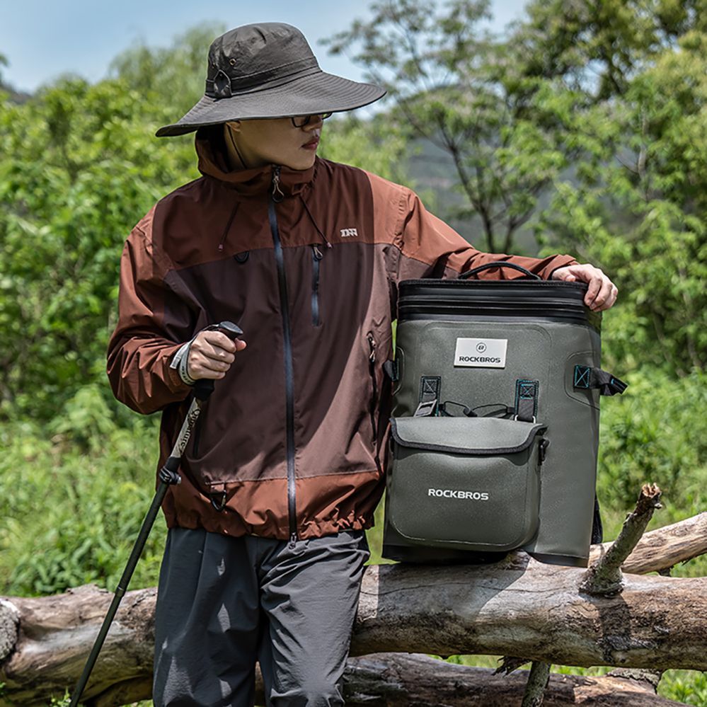 Jalgratta tarvik Rockbros Rockbros Thermal Backpack with Insulation 20l - Green