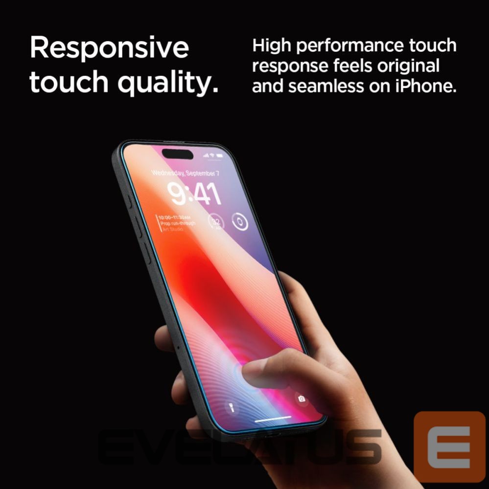 Muu Spigen Spigen Glas.tR EZ Fit Tempered Glass for iPhone 16 Pro Max / 17 Pro Max - 2 pcs.