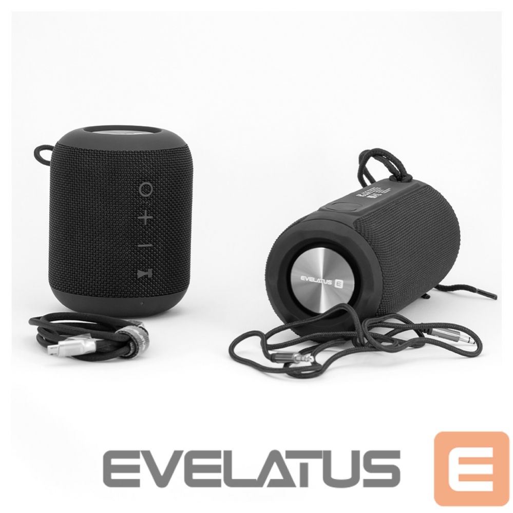 Belaidės kolonėlės Evelatus Evelatus Bluetooth Speaker M size EBS02 Black